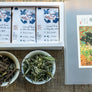 white tea, tea box, tea sample, tea sample box, fu ding white tea, chinese white tea, bai mu dan, white peony, aged white tea, shou mei, white tea cake, aged white tea cake, aged shou mei