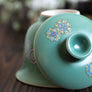 Hydrangea Flower Gaiwan Set
