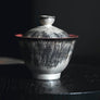 gaiwan, seattle tea store, teapot, handmade gaiwan, chinese teaware, teaware, hand painted gaiwan, chinese teaware, serene tea