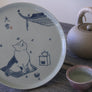 Four Season Cat Tea Tray