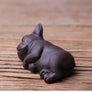 tea pet, yi xing clay tea pet, pug, pug tea pet, hand made tea pet