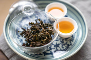 red oolong, oolong tea, taiwanese oolong tea, taiwan tea, high mountain tea, li shan, li shan red oolong, li shan oolong tea