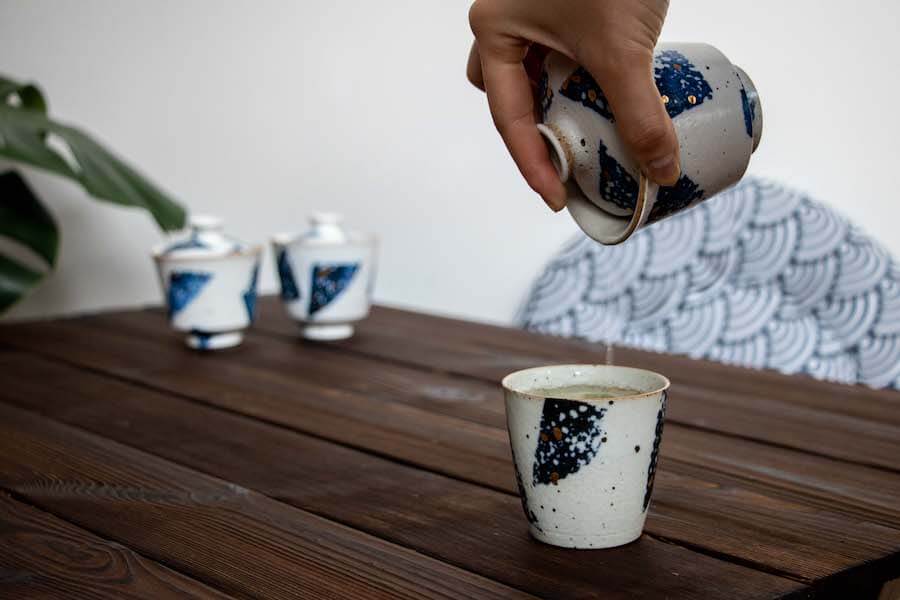 Japanese Qing Hua Tea Cup