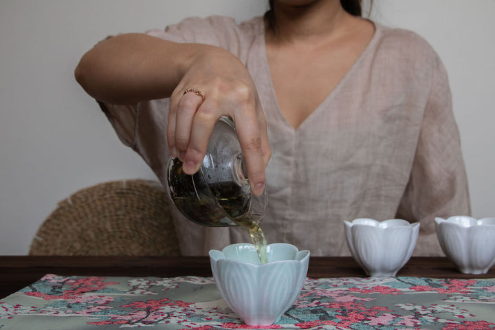 Lotus Petal Tea Cup