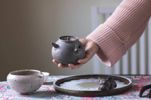 teapot, kyusu teapot, japanese teapot, teaware, japanese teaware, serene tea seattle, gong fu cha, gongfu cha teapot