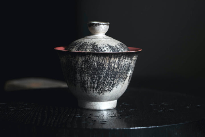 gaiwan, seattle tea store, teapot, handmade gaiwan, chinese teaware, teaware, hand painted gaiwan, chinese teaware, serene tea