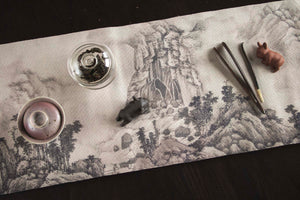 tea table cloth, tea accessory, gong fu cha accessory, gong fu cha, cha xi, 茶席