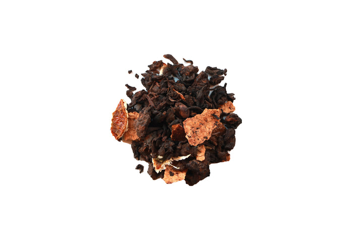 seattle tea store, Chinese Pu' Er, Chen Pi Pu Er, digestion, earthy, mellow, sweet, low caffeine,柑/橘普 